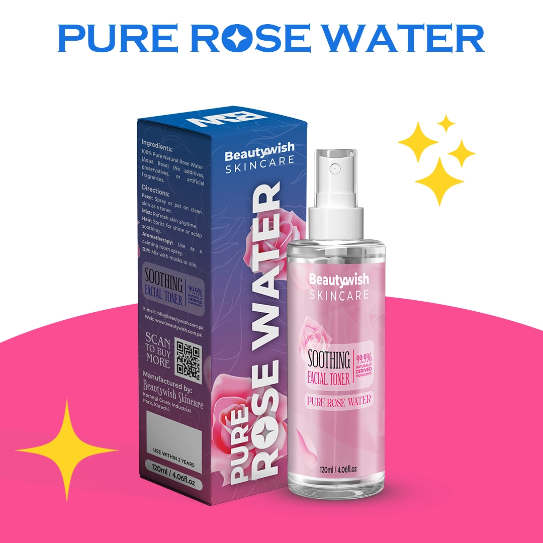 BeautyWish Skincare Rose Water 120ml